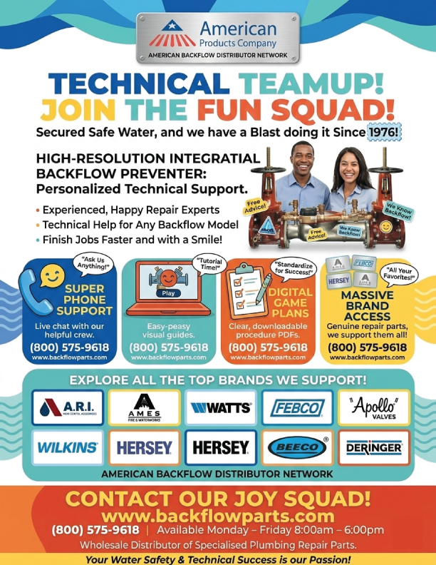 Diseño de Flyer por XZX1 para American Backflow Products Company | Diseño #36972702