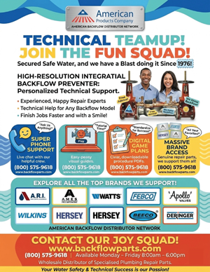 Flyer Design by XZX1 for American Backflow Products Company | Design: #36972702