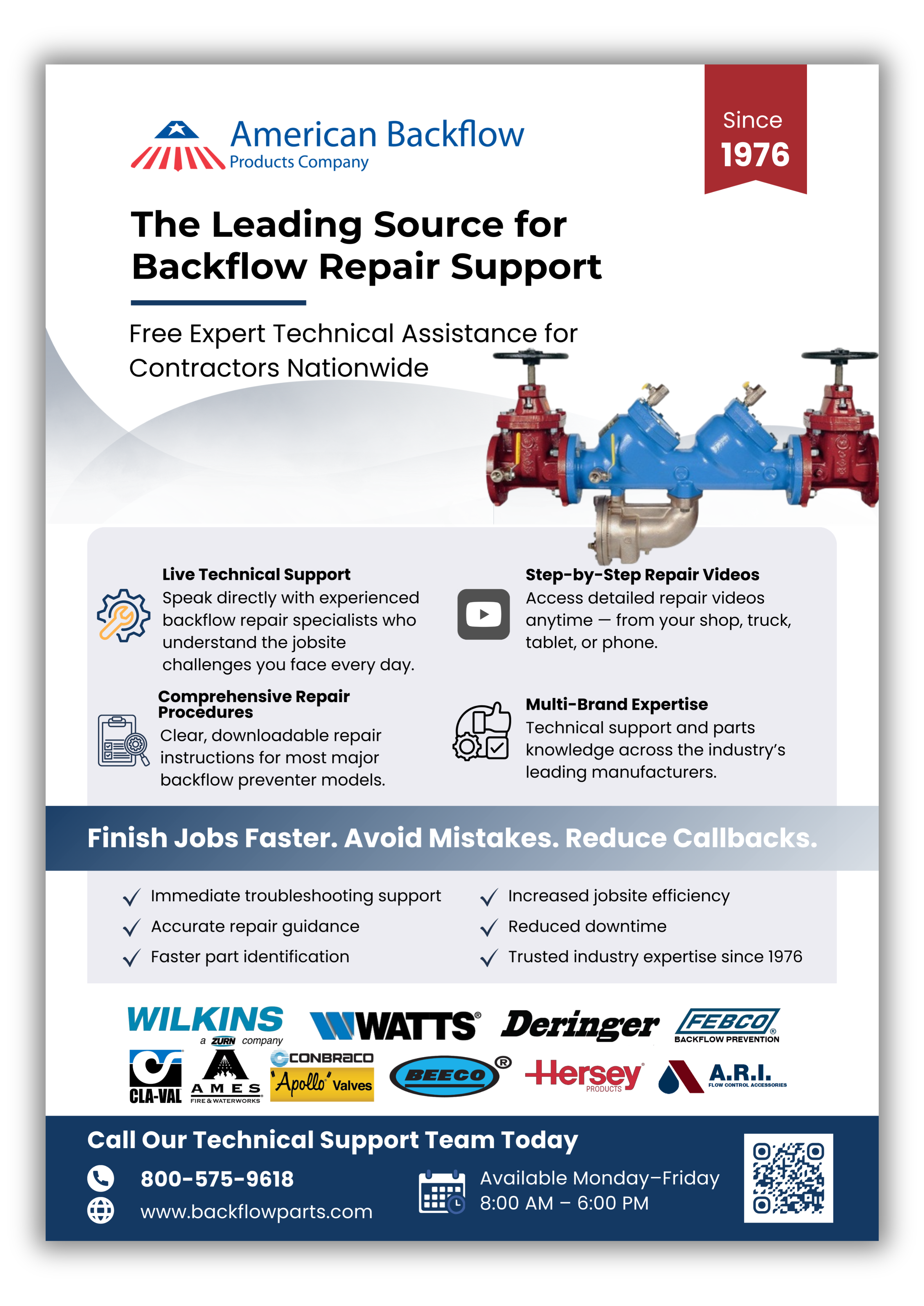 Flyer Design by Custom A for American Backflow Products Company | Design #36942432