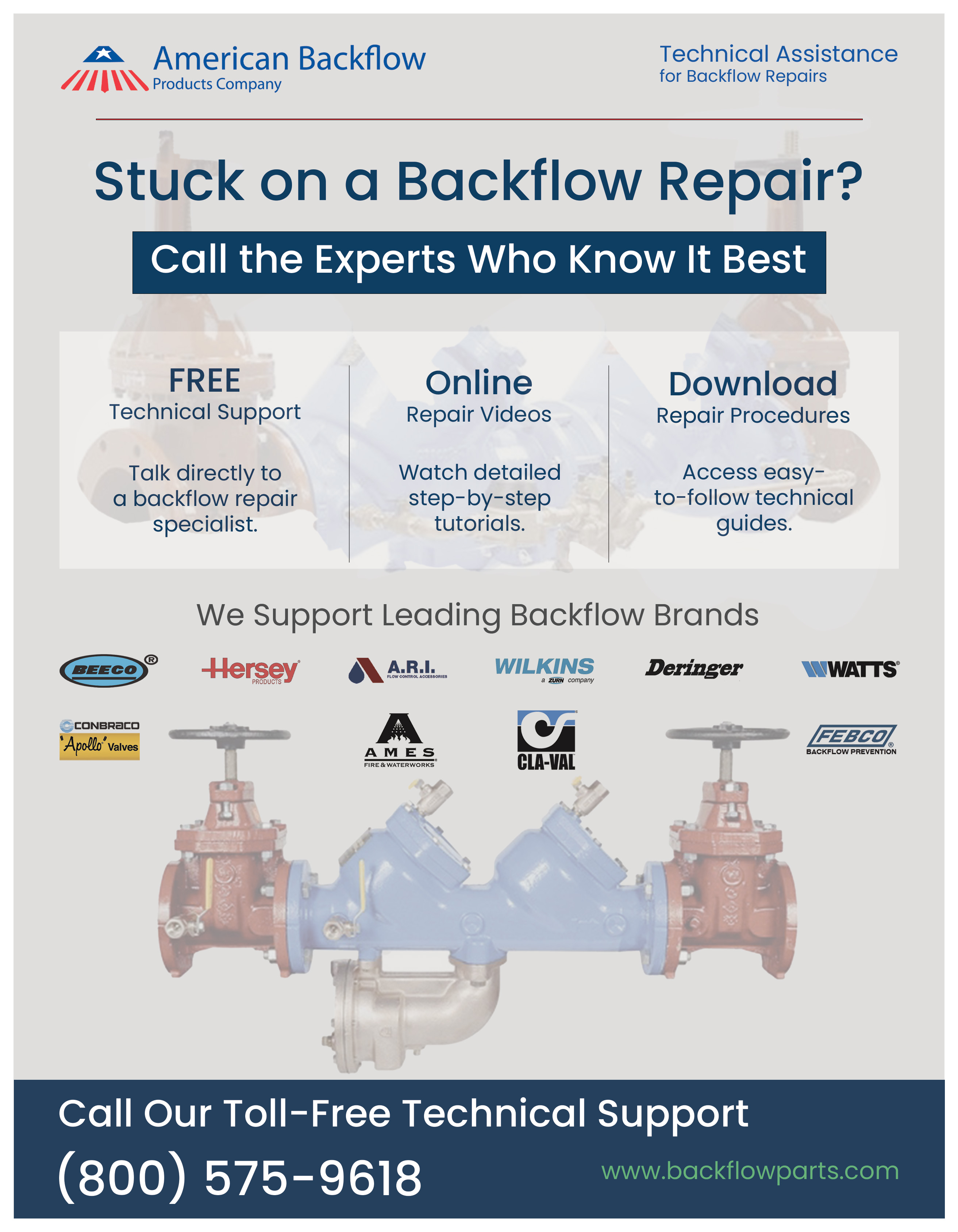 Flyer Design by Gulzar Ahmed for American Backflow Products Company | Design #37683793