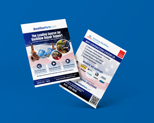 Flyer Design by Vertikus for American Backflow Products Company | Design: #36946330