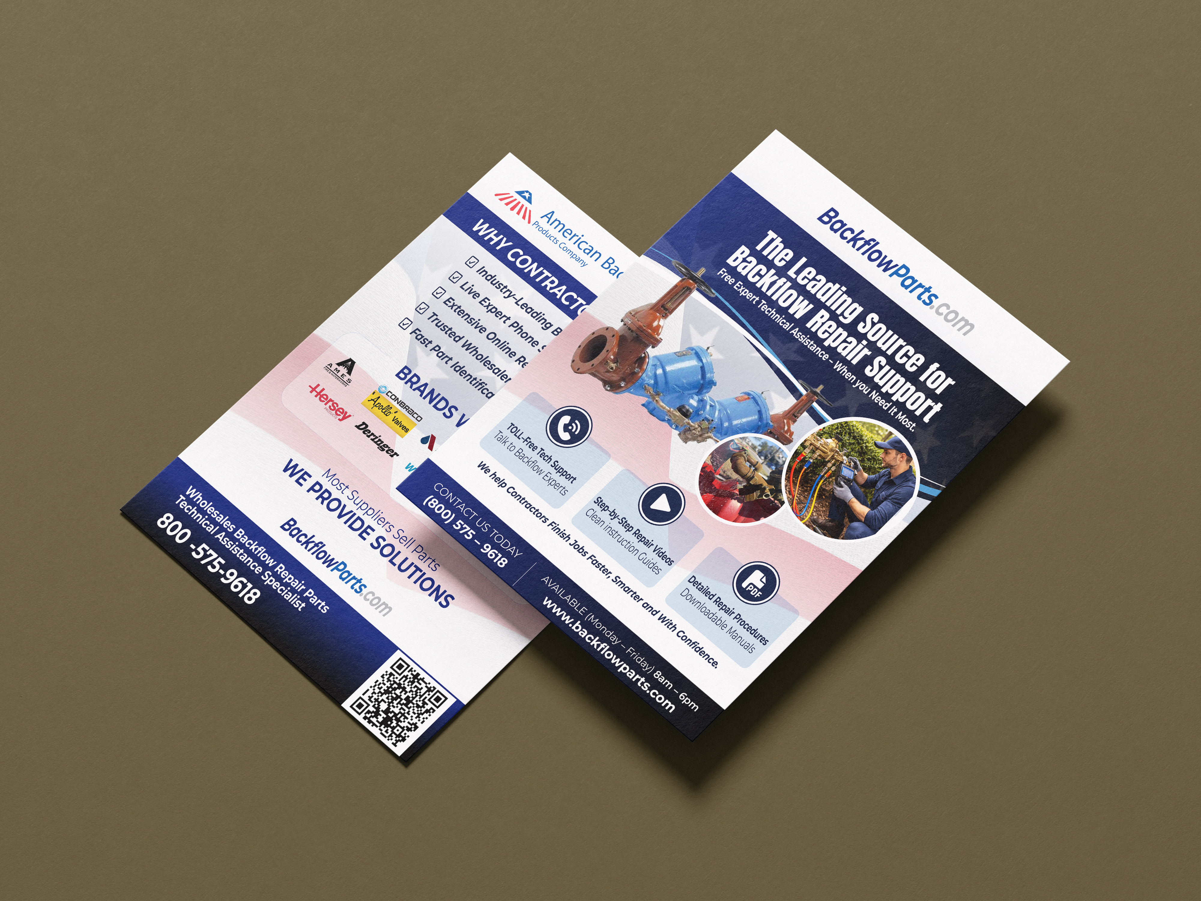 Diseño de Flyer por Vertikus para American Backflow Products Company | Diseño #36946363