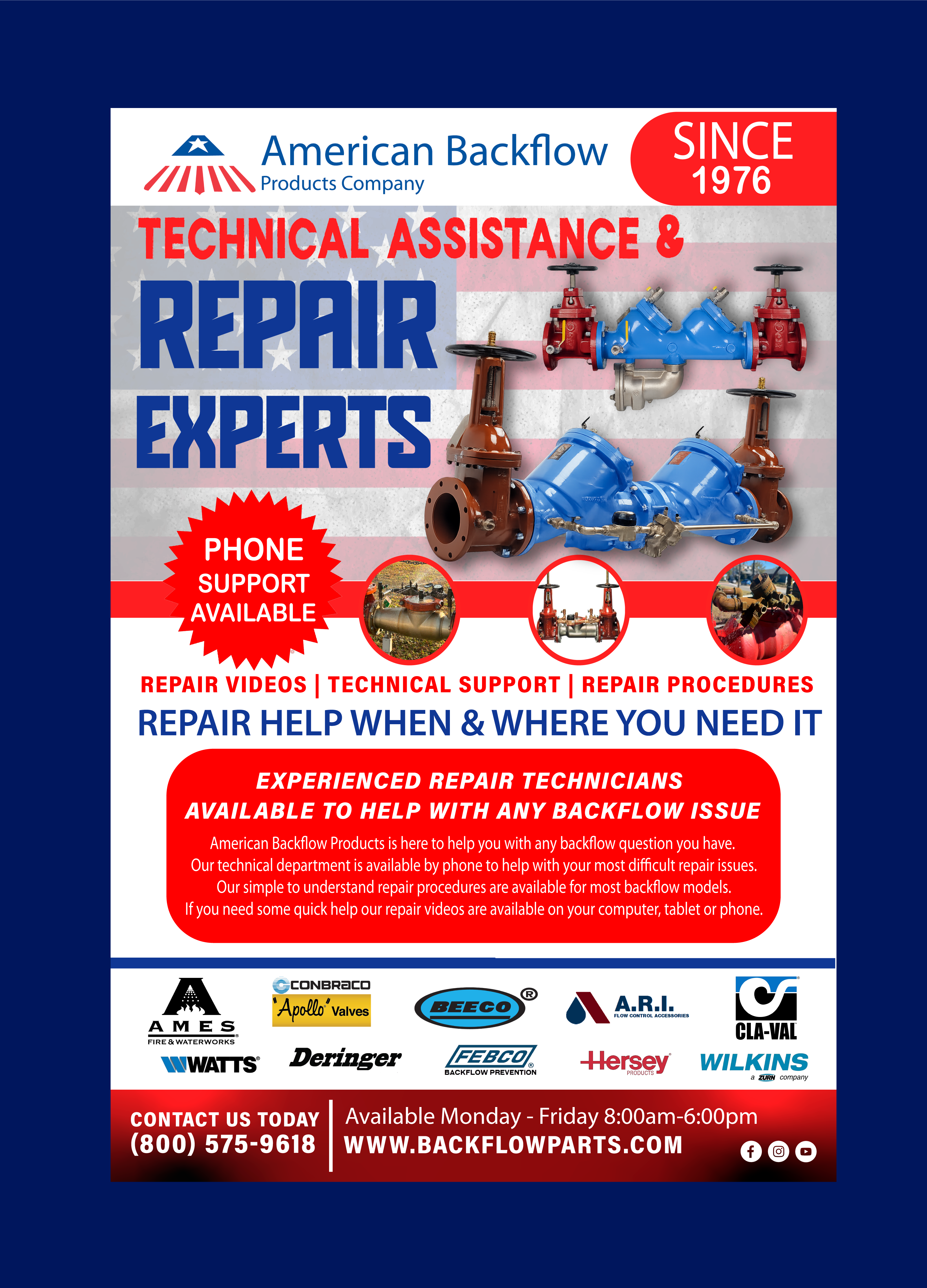 Flyer Design by Fuhad Jihad for American Backflow Products Company | Design #36946739