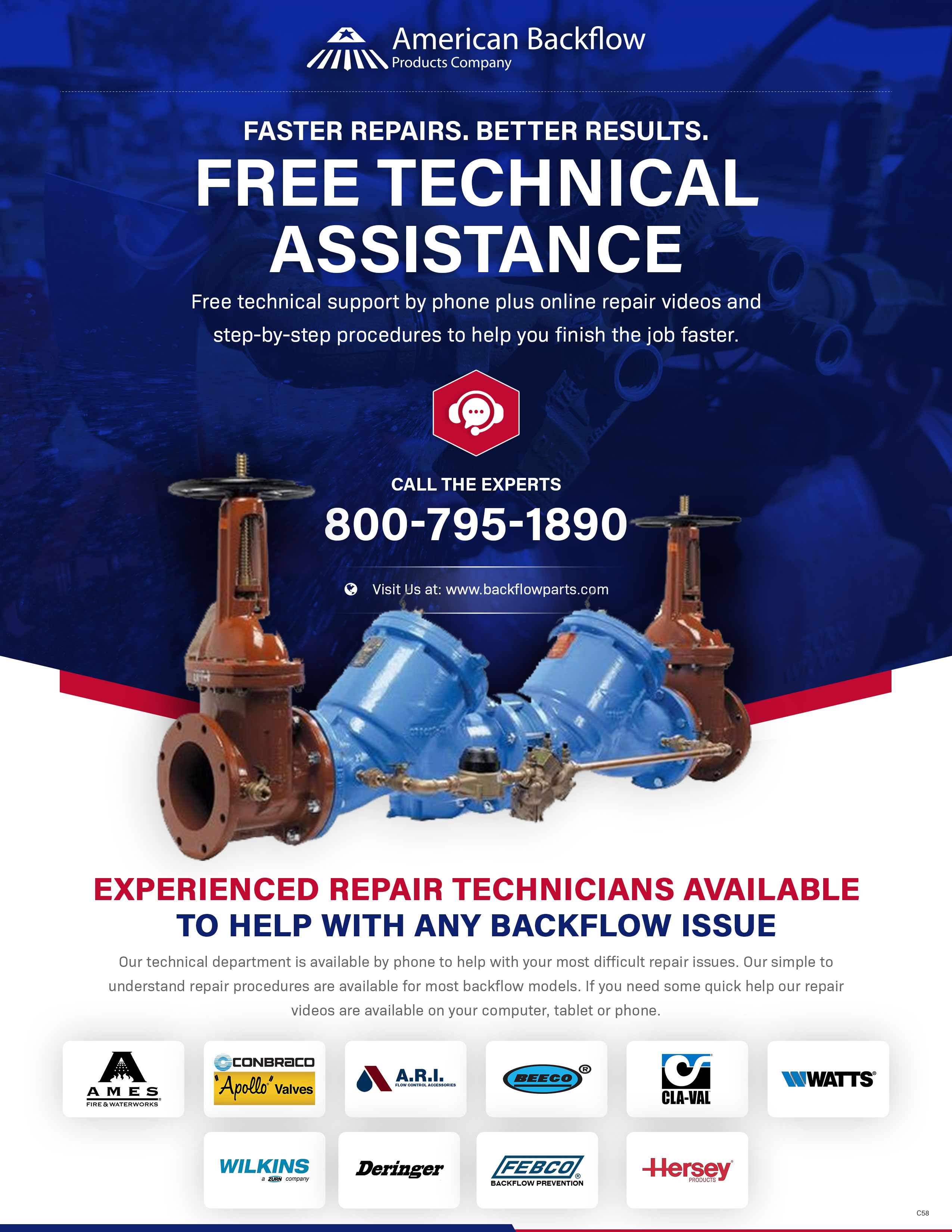 Flyer Design by pb for American Backflow Products Company | Design #36945462