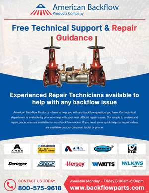 Flyer Design by pb for American Backflow Products Company | Design: #36945463