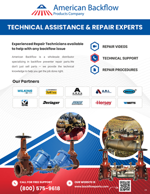 Flyer Design by pb for American Backflow Products Company | Design: #36945464
