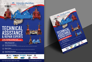 Flyer Design by Impressive Designs for American Backflow Products Company | Design: #36943724