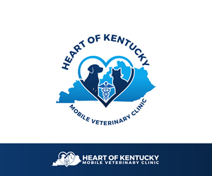 Logo Design by James J. for Heart of Kentucky Veterinary Clinic, LLC | Design: #36955437