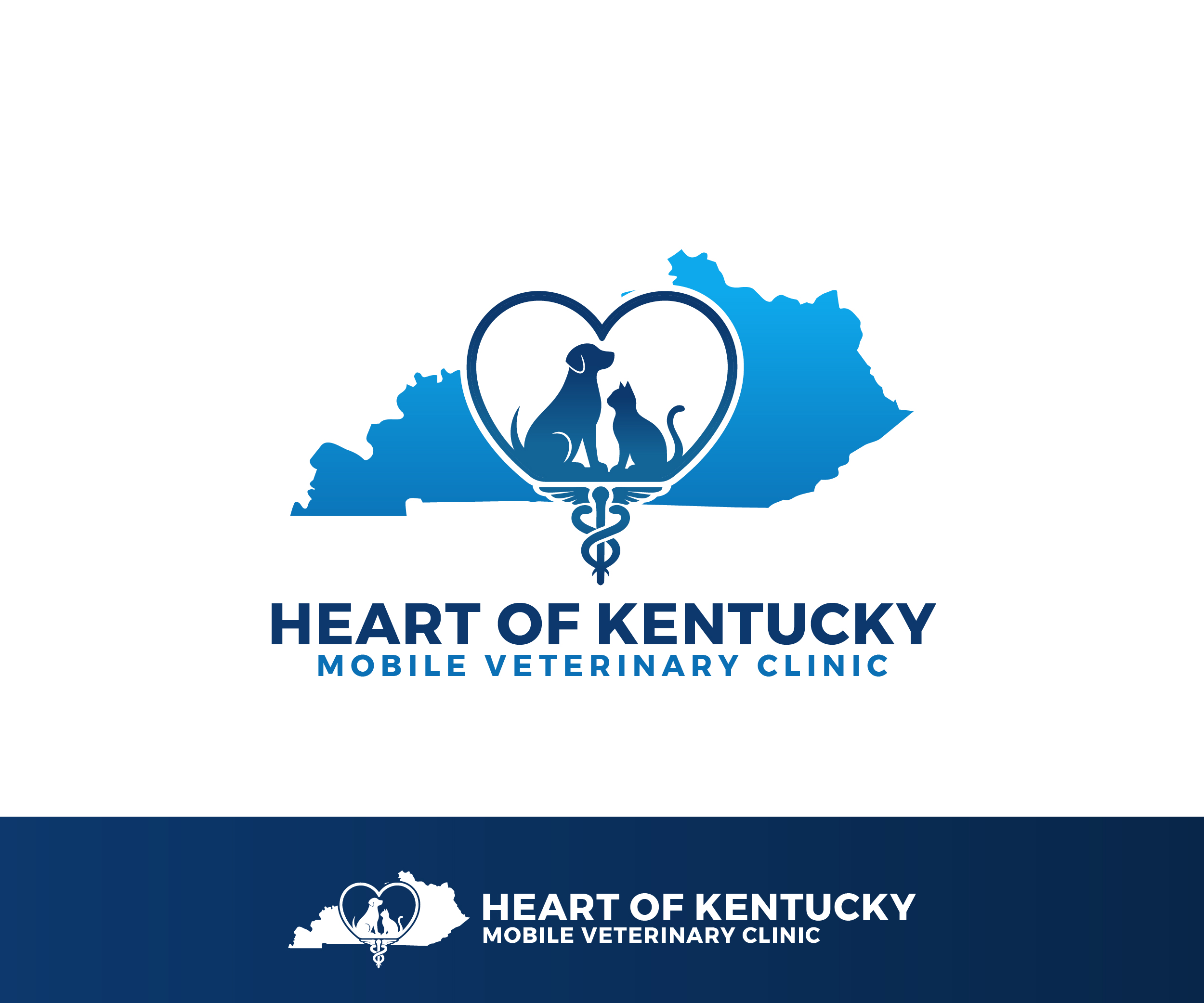 Logo Design by James J. for Heart of Kentucky Veterinary Clinic, LLC | Design: #36967442