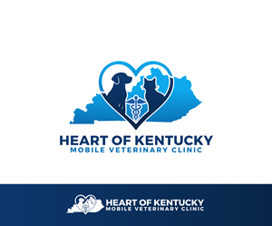Logo Design by James J. for Heart of Kentucky Veterinary Clinic, LLC | Design: #36967447