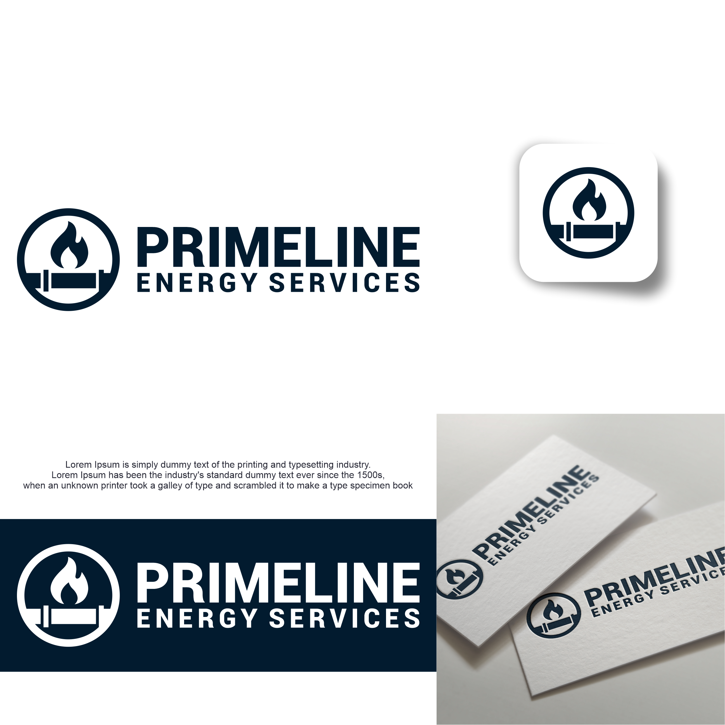 Logo Design by Eldmal_design for Primeline Energy Services | Design #36963469