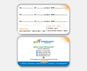 Business Card Design by DesignerShahadat for this project | Design: #36945703