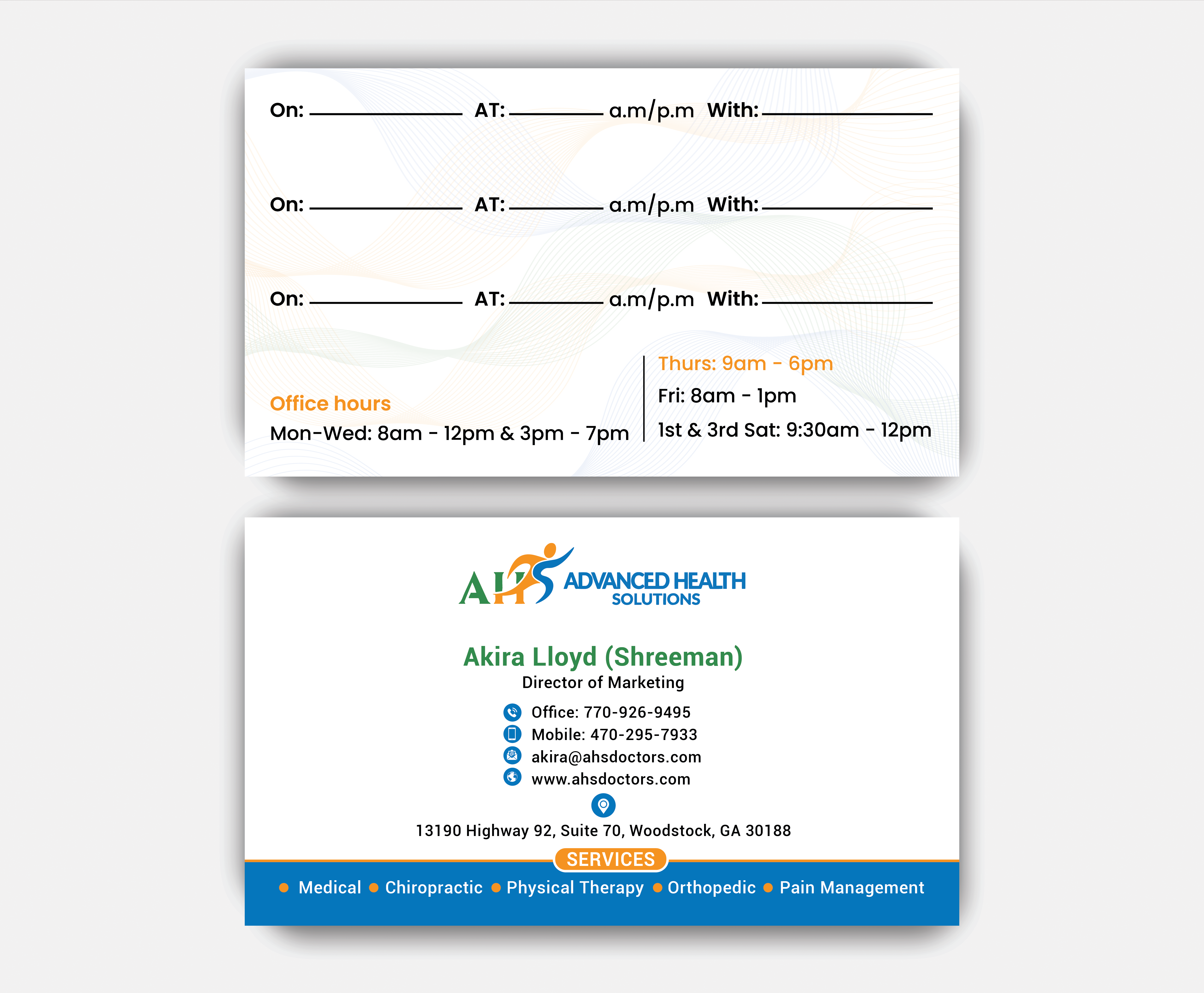 Business Card Design by DesignerShahadat for this project | Design #36945803