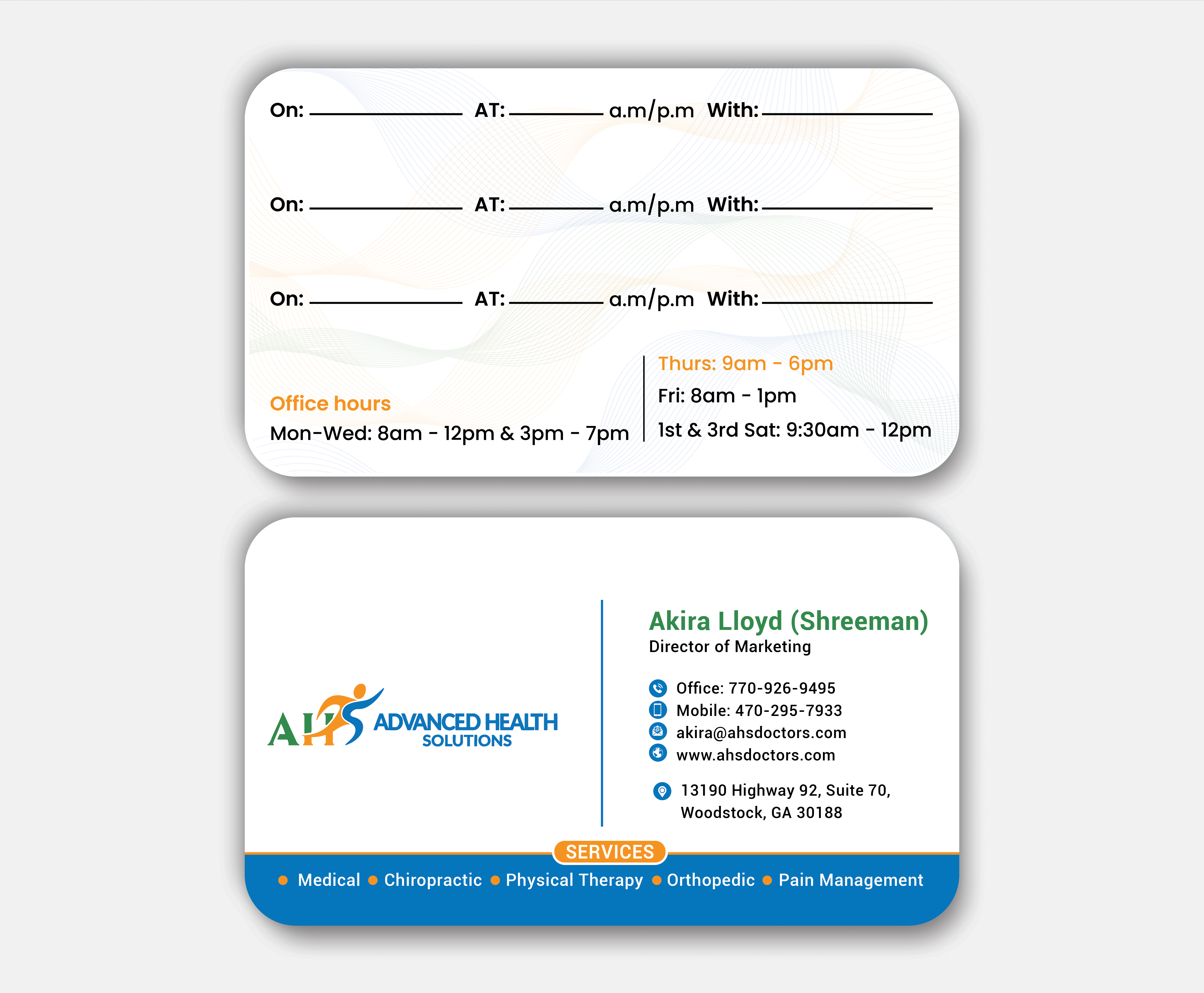 Business Card Design by DesignerShahadat for this project | Design #36945920