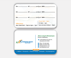 Business Card Design by DesignerShahadat for this project | Design: #36945958