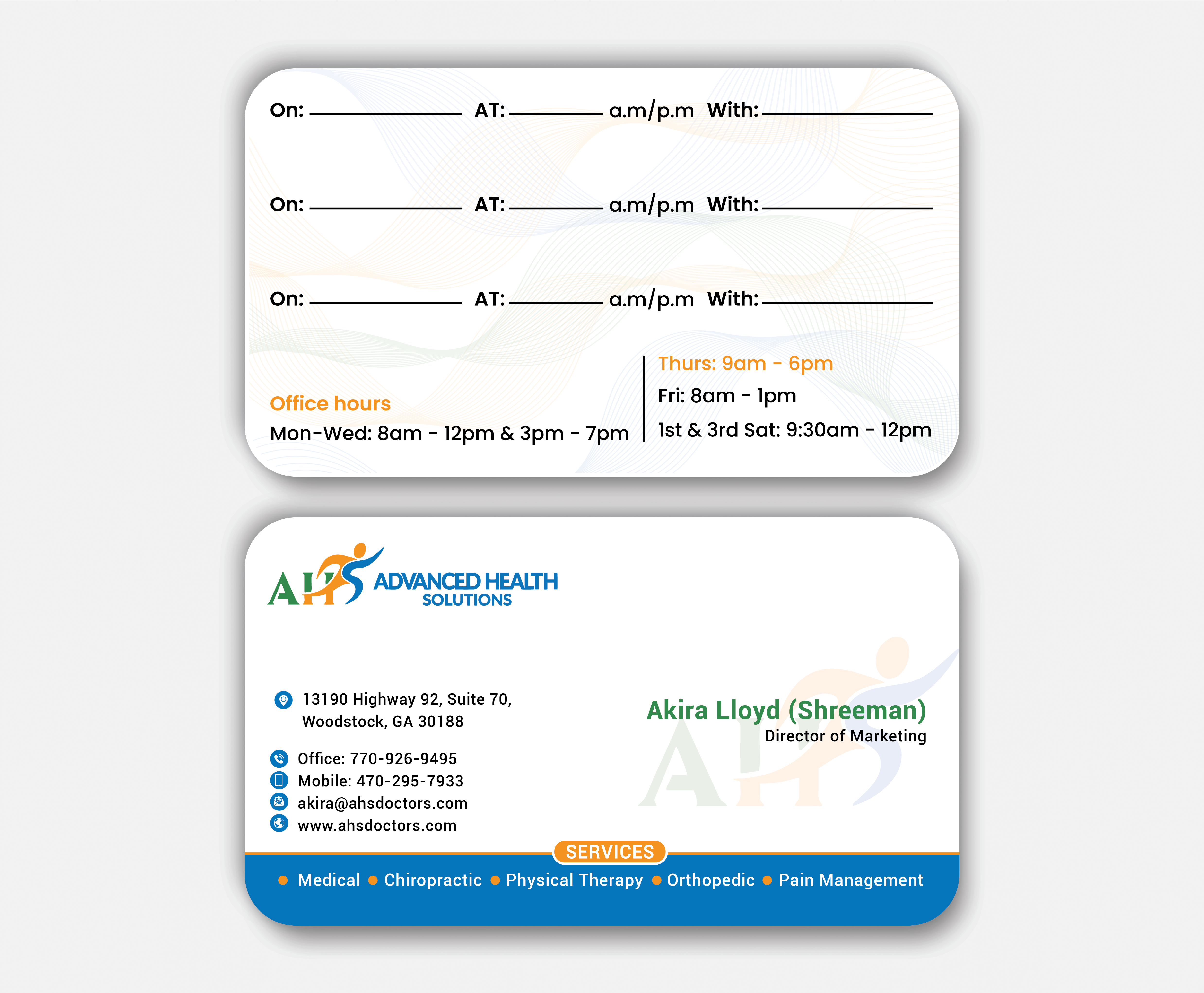 Business Card Design by DesignerShahadat for this project | Design #36945972