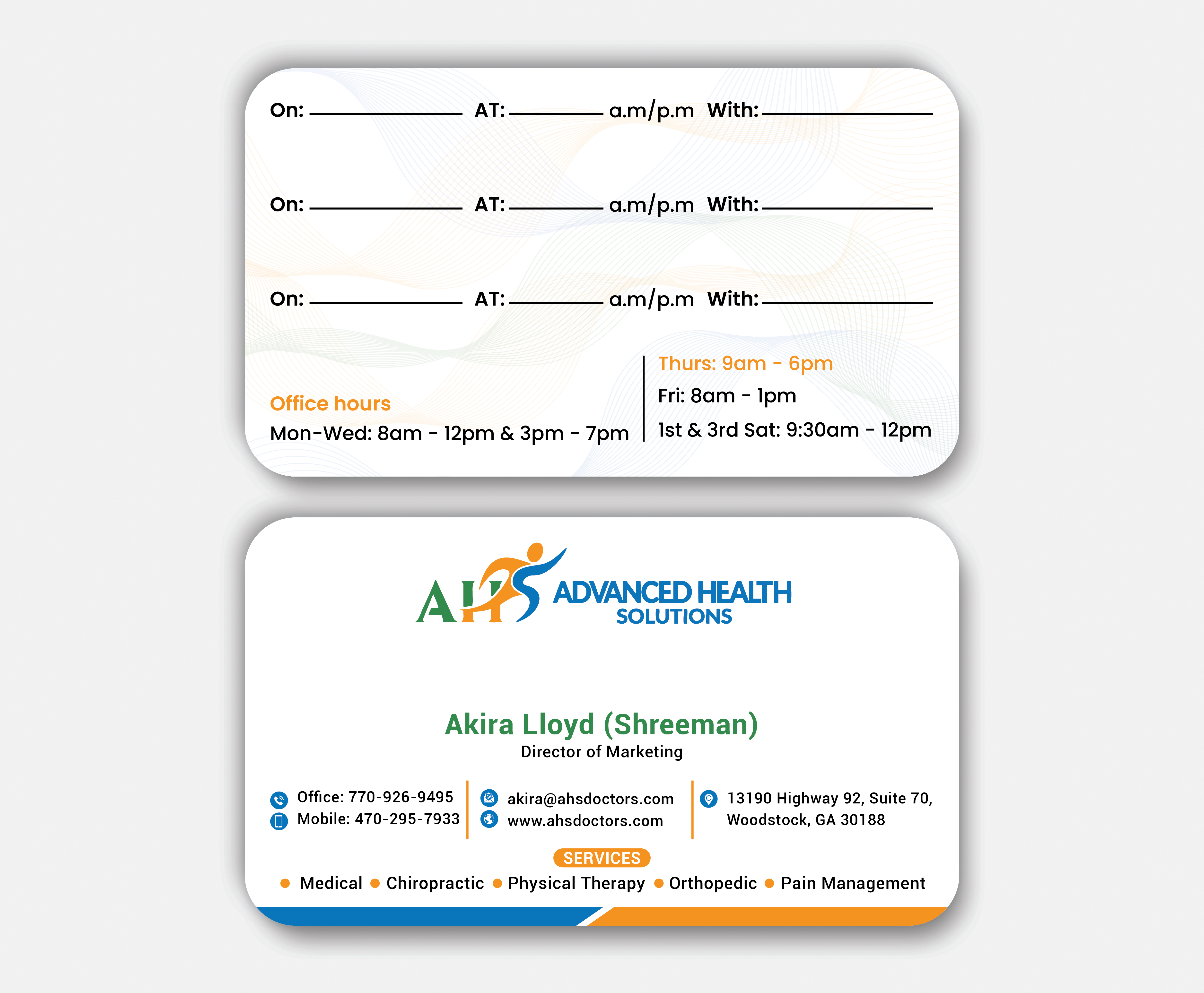 Business Card Design by DesignerShahadat for this project | Design #36946016