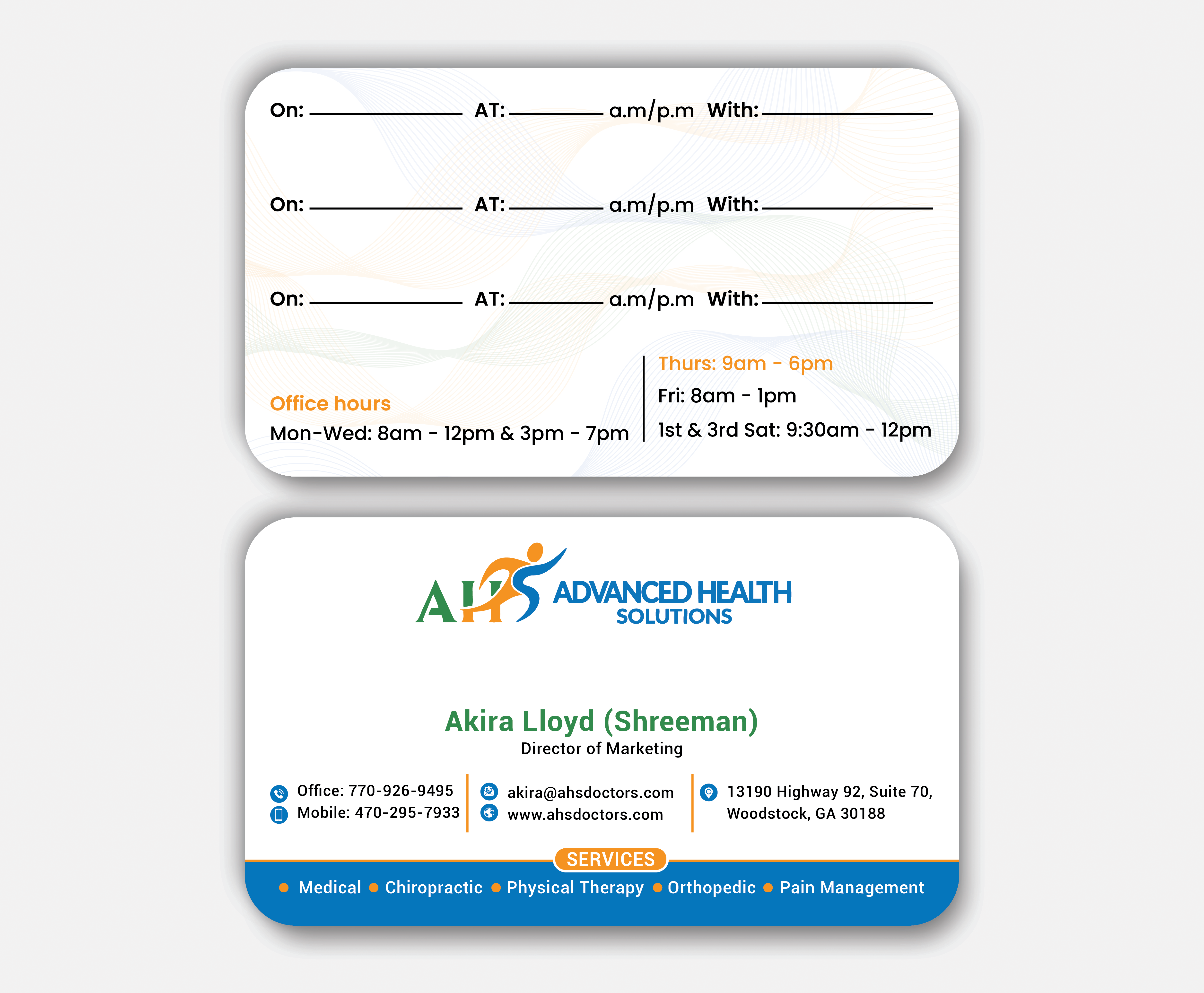 Business Card Design by DesignerShahadat for this project | Design #36946028