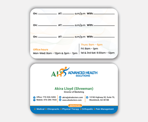 Business Card Design by DesignerShahadat for this project | Design: #36946028