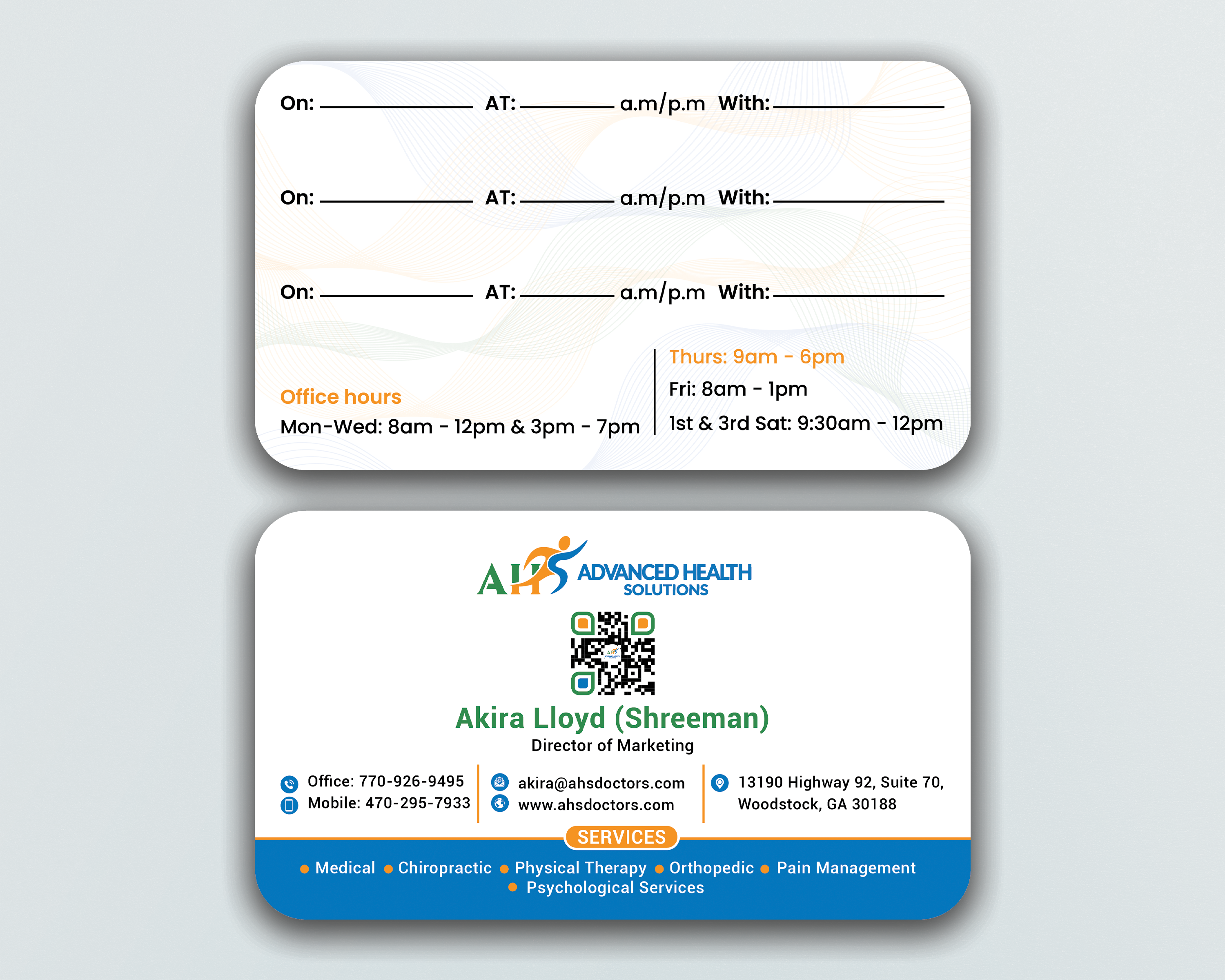 Business Card Design by DesignerShahadat for this project | Design #36947399