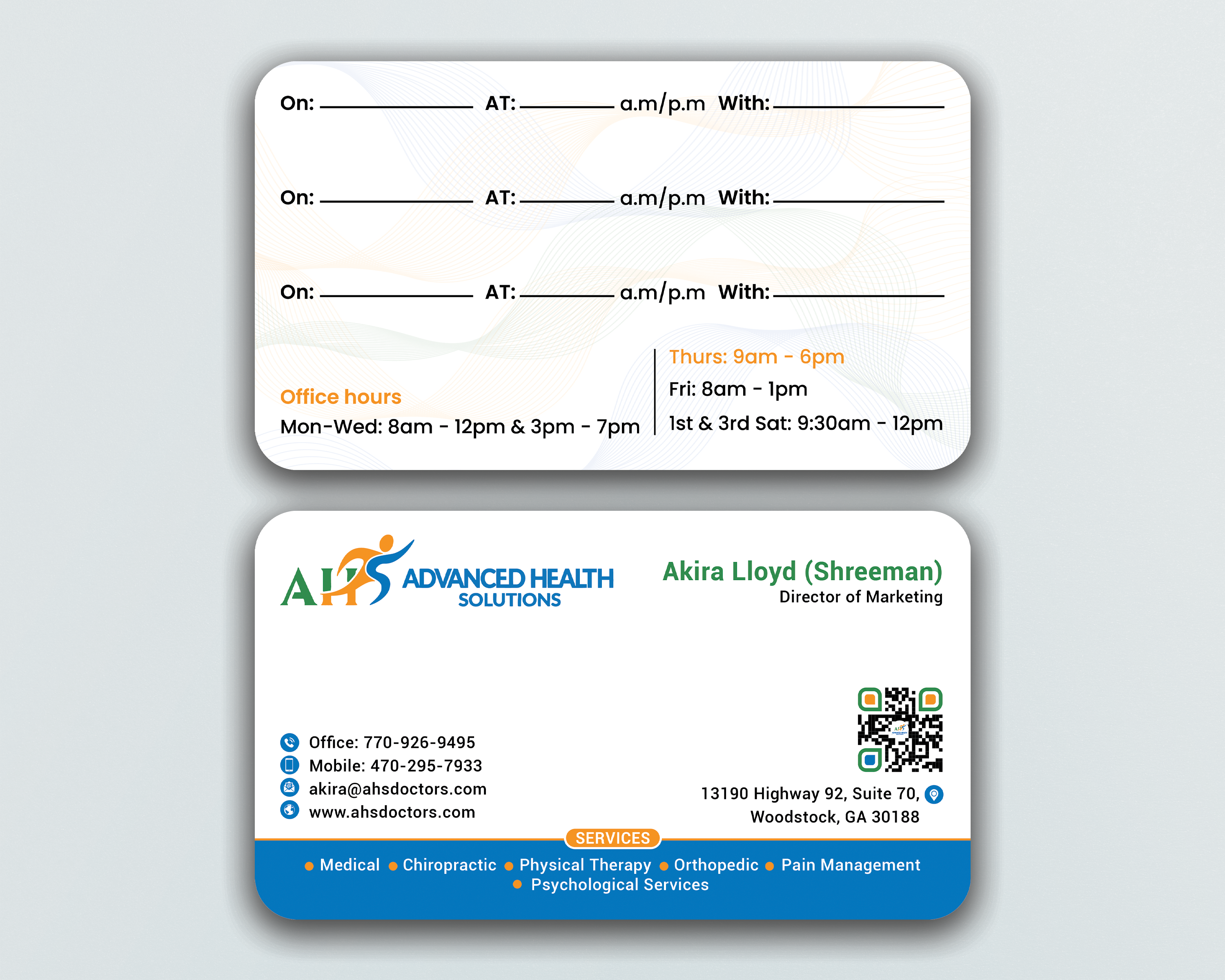 Business Card Design by DesignerShahadat for this project | Design #36947414