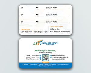 Business Card Design by DesignerShahadat for this project | Design: #36947419