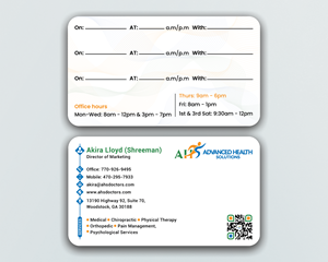 Business Card Design by DesignerShahadat for this project | Design: #36947435