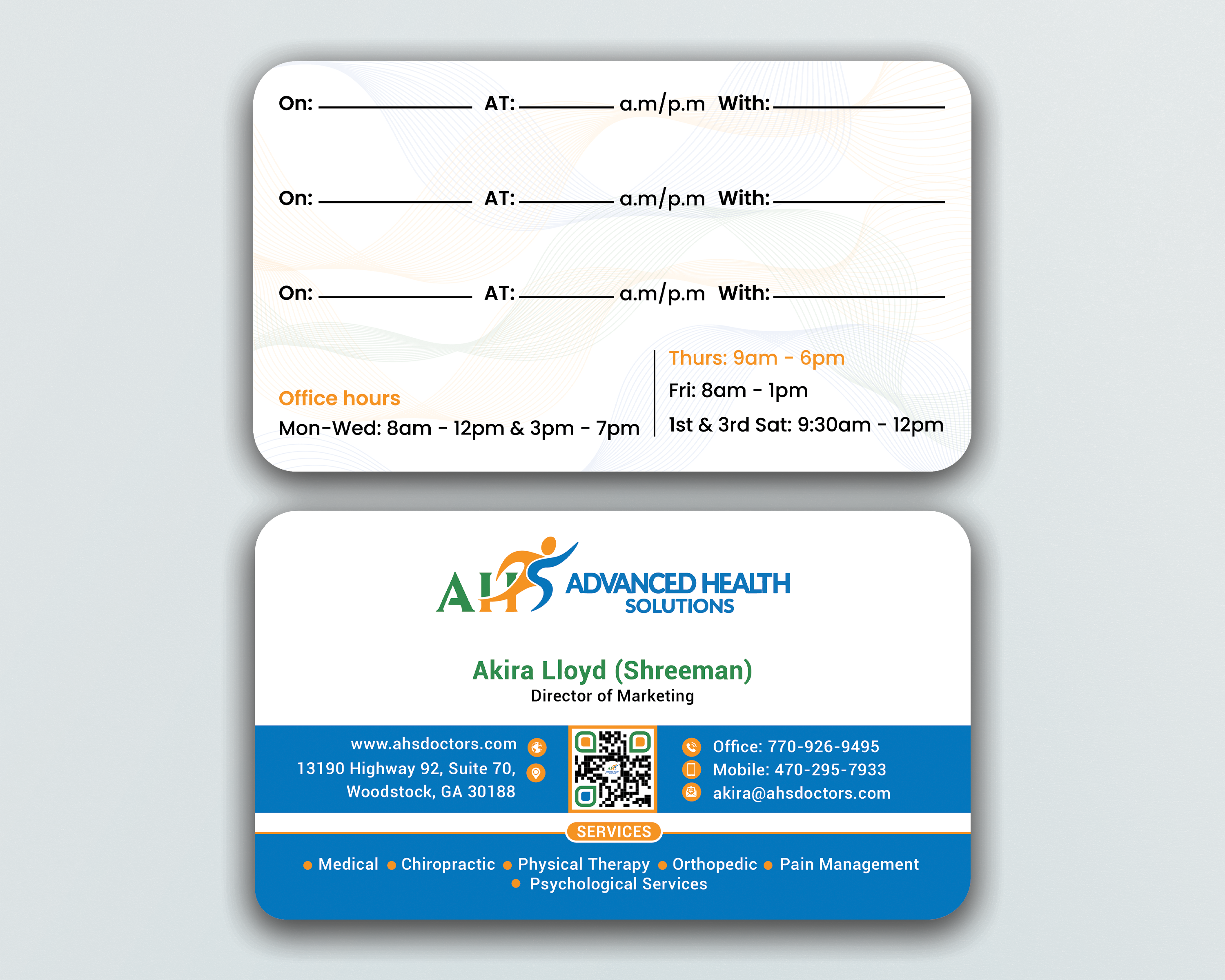 Business Card Design by DesignerShahadat for this project | Design #36947442