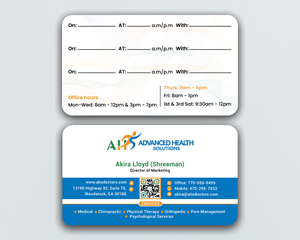 Business Card Design by DesignerShahadat for this project | Design: #36947442