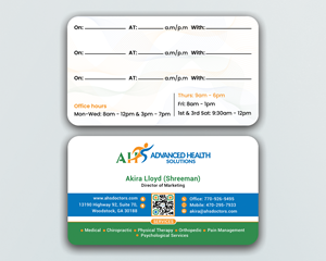 Business Card Design by DesignerShahadat for this project | Design: #36947445