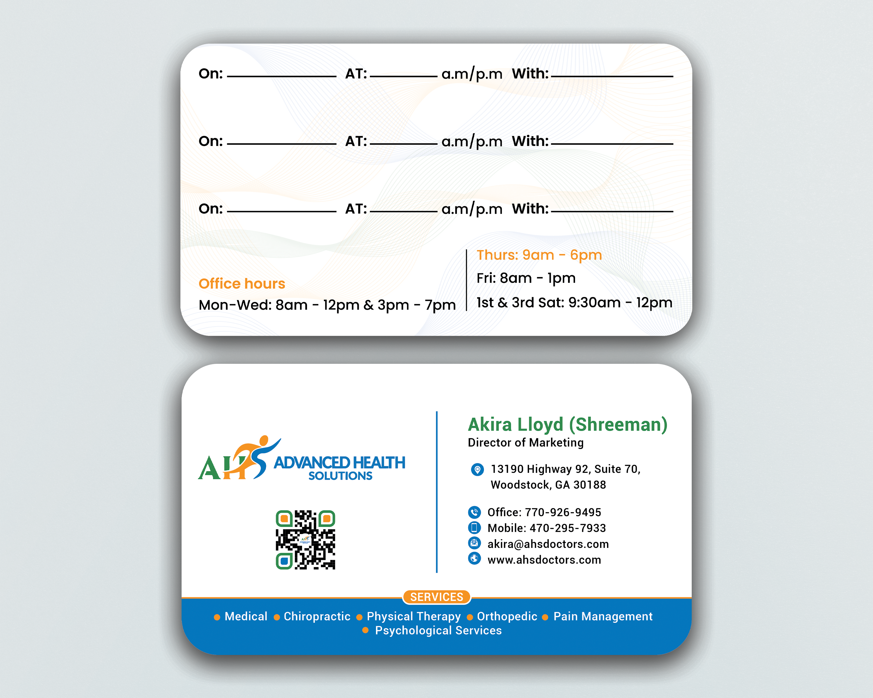 Business Card Design by DesignerShahadat for this project | Design #36947464