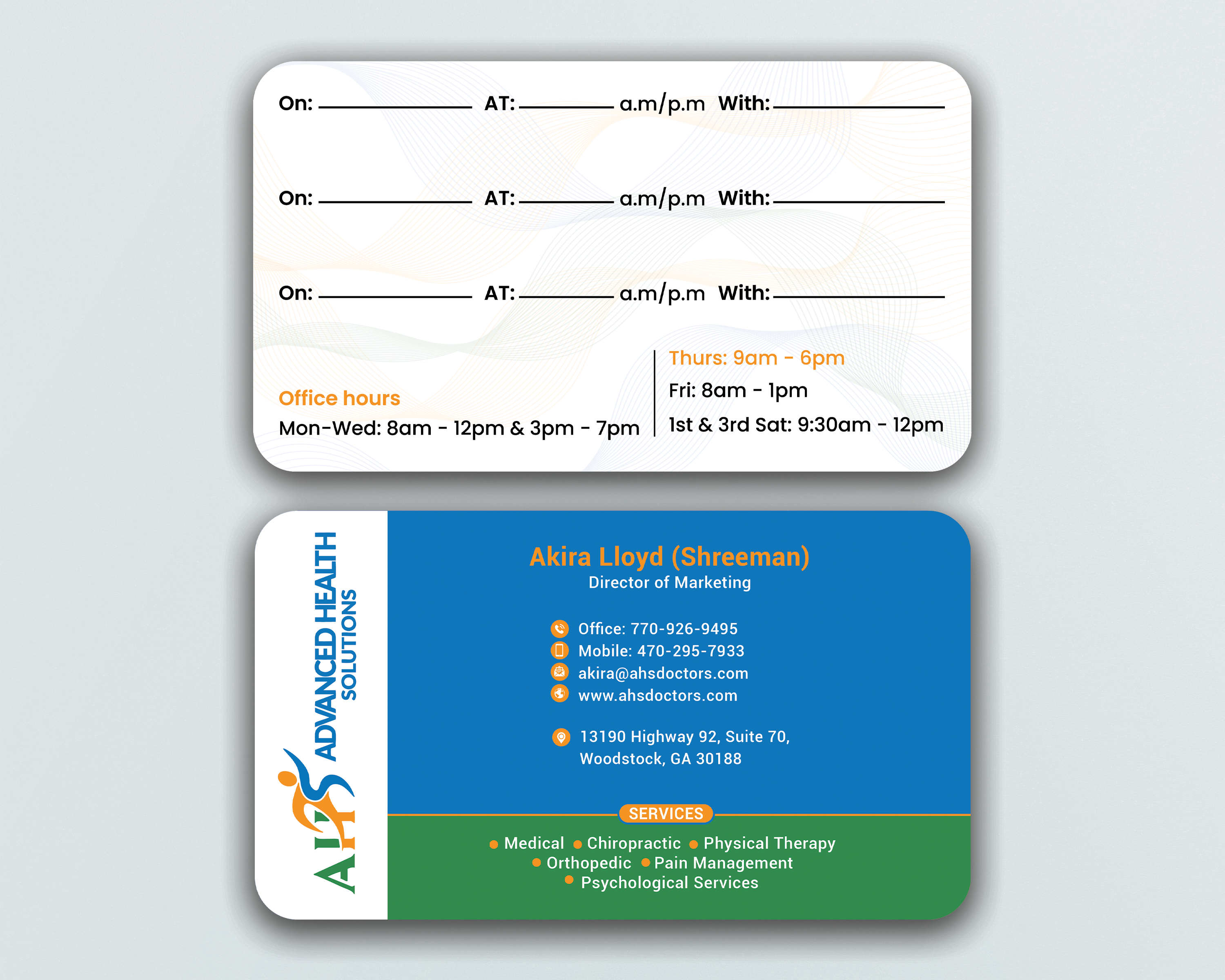 Business Card Design by DesignerShahadat for this project | Design #36947514