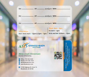 Business Card Design by DesignerShahadat for this project | Design: #36947528