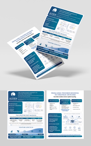 Flyer Design by Talha Ahmad for Alden Advisors | Design: #36973238
