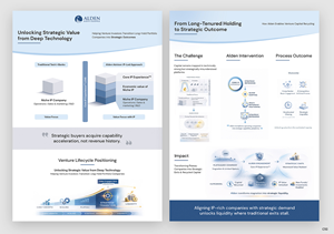 Flyer Design by pb for Alden Advisors | Design: #36958217