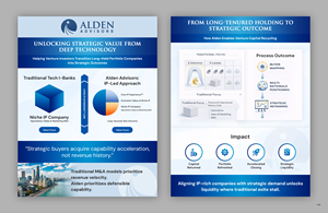 Diseño de Flyer por pb para Alden Advisors | Diseño: #36958221