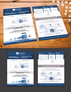 Diseño de Flyer por websmartusa para Alden Advisors | Diseño: #36957398