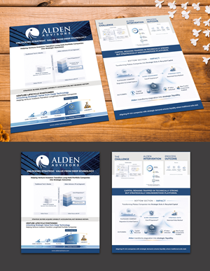 Flyer Design by websmartusa for Alden Advisors | Design: #36957402