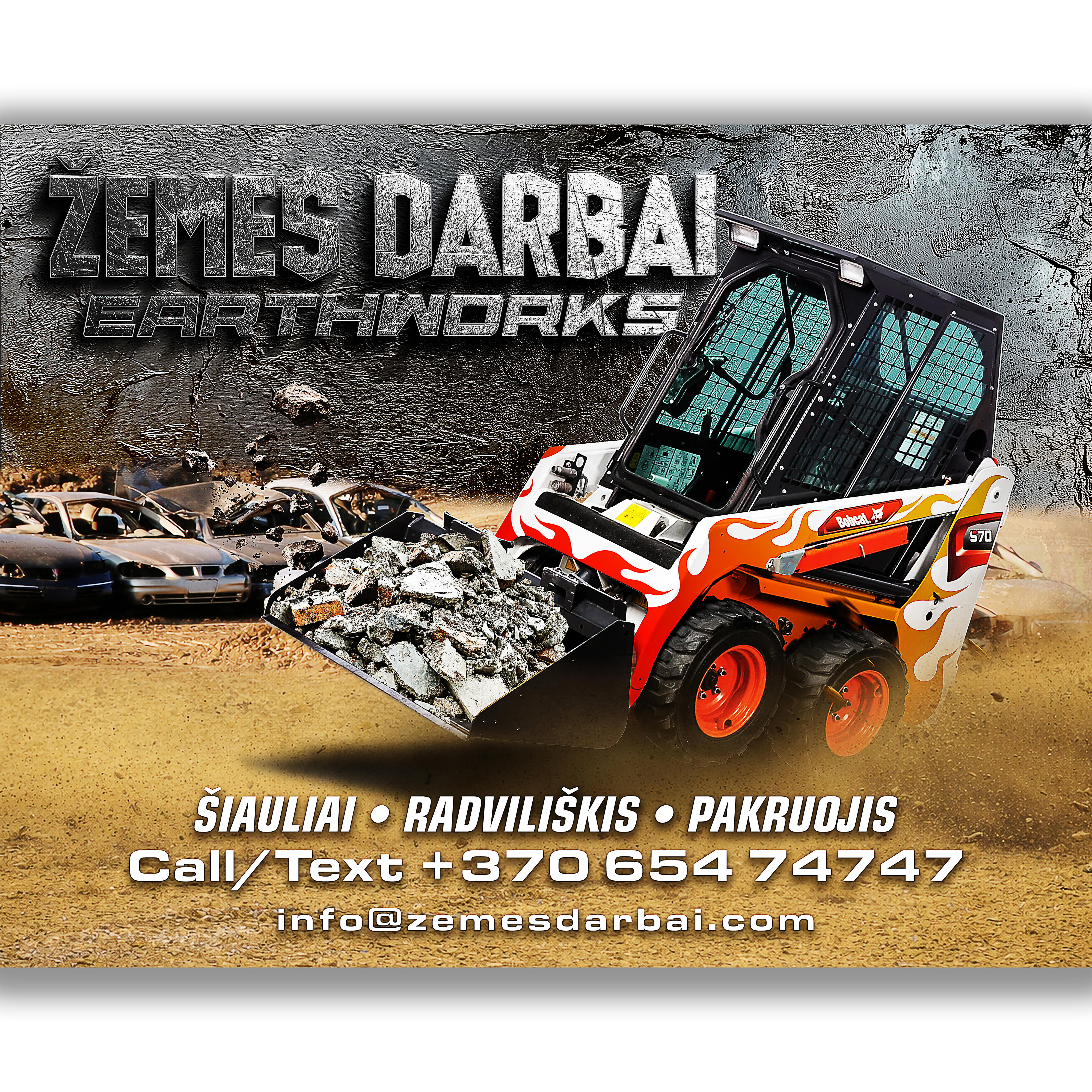 Graphic Design by QubeCorner for MB Staciunu žemes darbai | Design #36997944