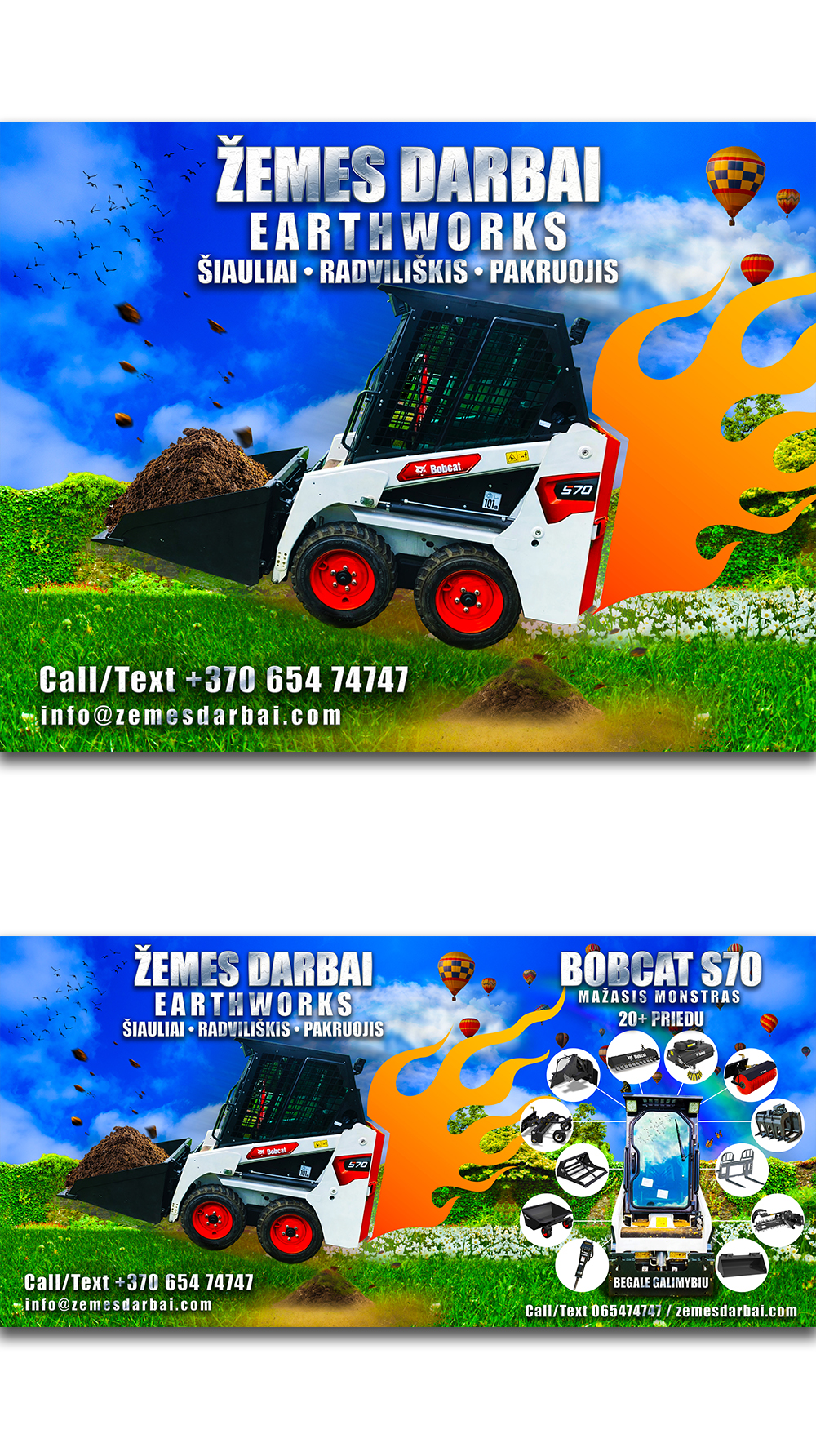 Graphic Design by QubeCorner for MB Staciunu žemes darbai | Design #37005510