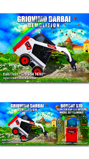 Graphic Design by QubeCorner for MB Staciunu žemes darbai | Design: #37005512