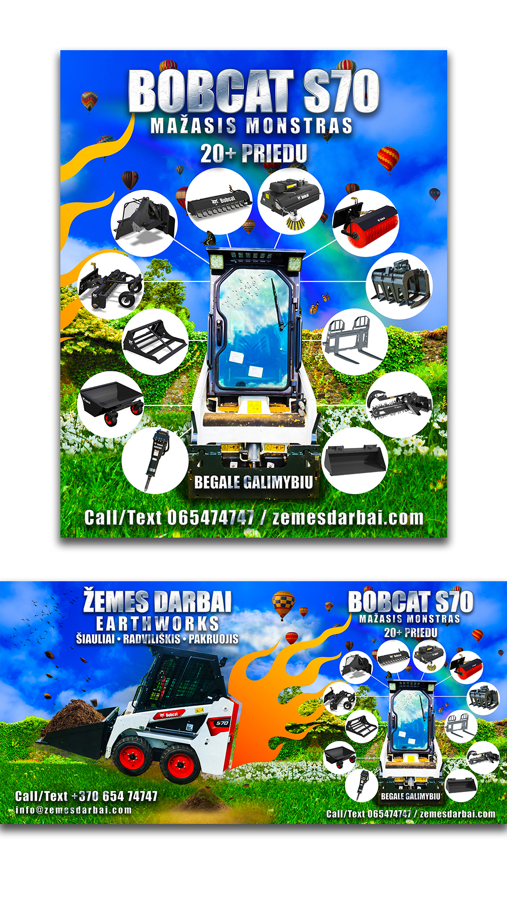 Graphic Design by QubeCorner for MB Staciunu žemes darbai | Design #37005514