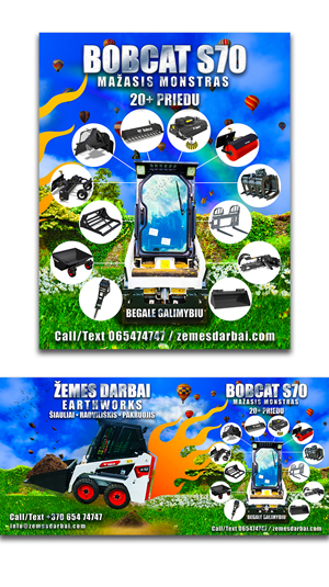 Graphic Design by QubeCorner for MB Staciunu žemes darbai | Design: #37005514