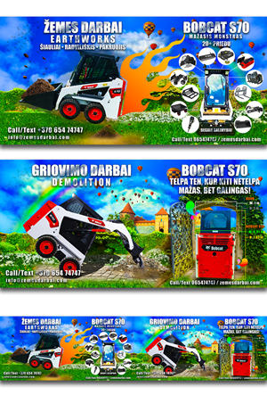 Graphic Design by QubeCorner for MB Staciunu žemes darbai | Design: #37005515