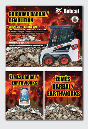 Graphic Design by Talha Ahmad for MB Staciunu žemes darbai | Design: #36967328