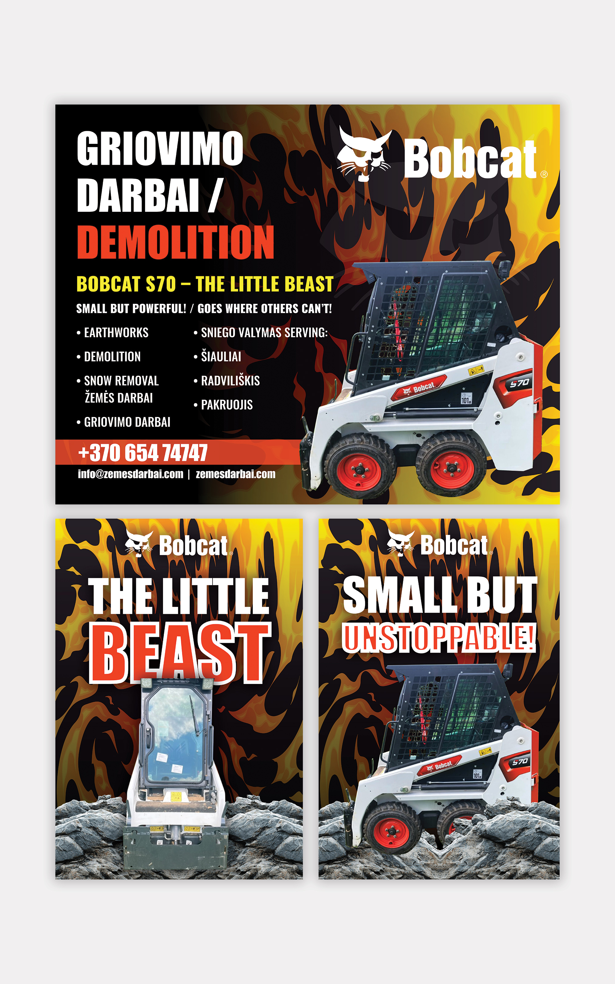 Graphic Design by Talha Ahmad for MB Staciunu žemes darbai | Design #36968042