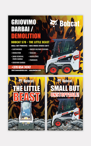 Graphic Design by Talha Ahmad for MB Staciunu žemes darbai | Design: #36968042