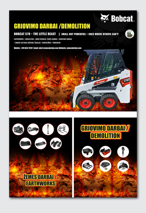 Graphic Design by Talha Ahmad for MB Staciunu žemes darbai | Design: #36973297