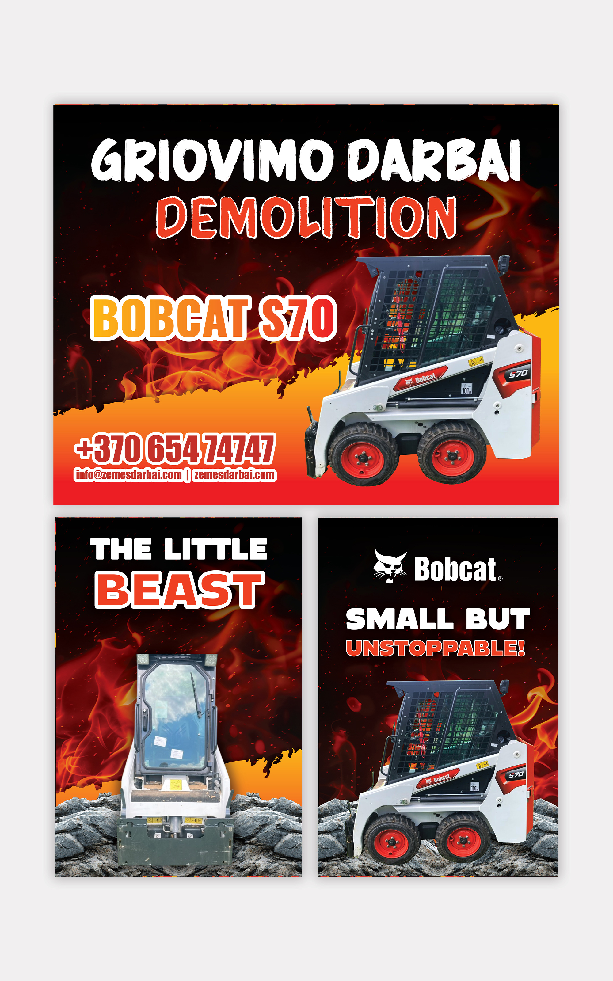 Graphic Design by Talha Ahmad for MB Staciunu žemes darbai | Design #36973608