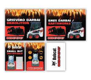 Graphic Design by Talha Ahmad for MB Staciunu žemes darbai | Design: #36979347